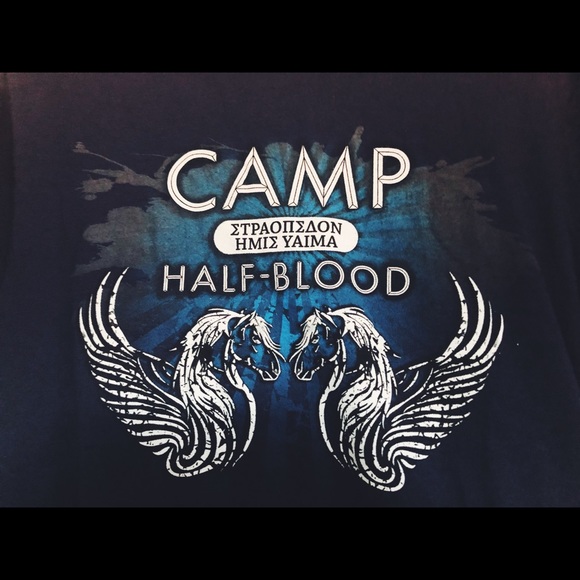 Percy Jackson Camp Halfblood Tshirt 
